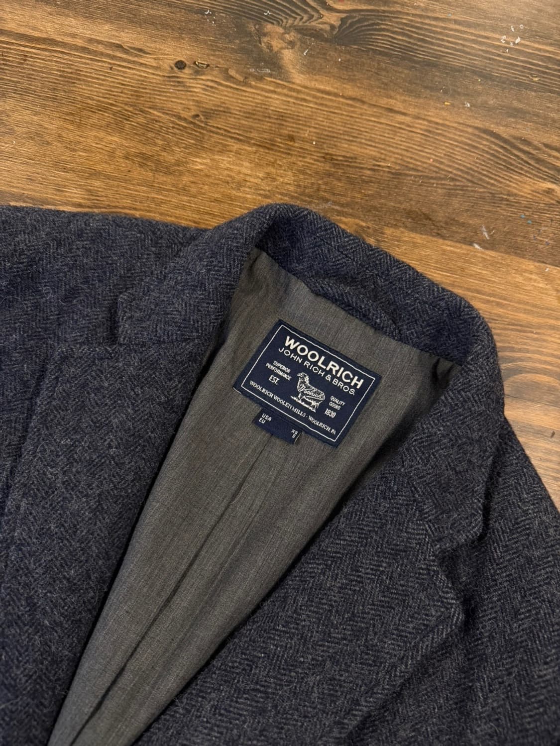 울리치 트위드 자켓 슬림100 상품이미지7