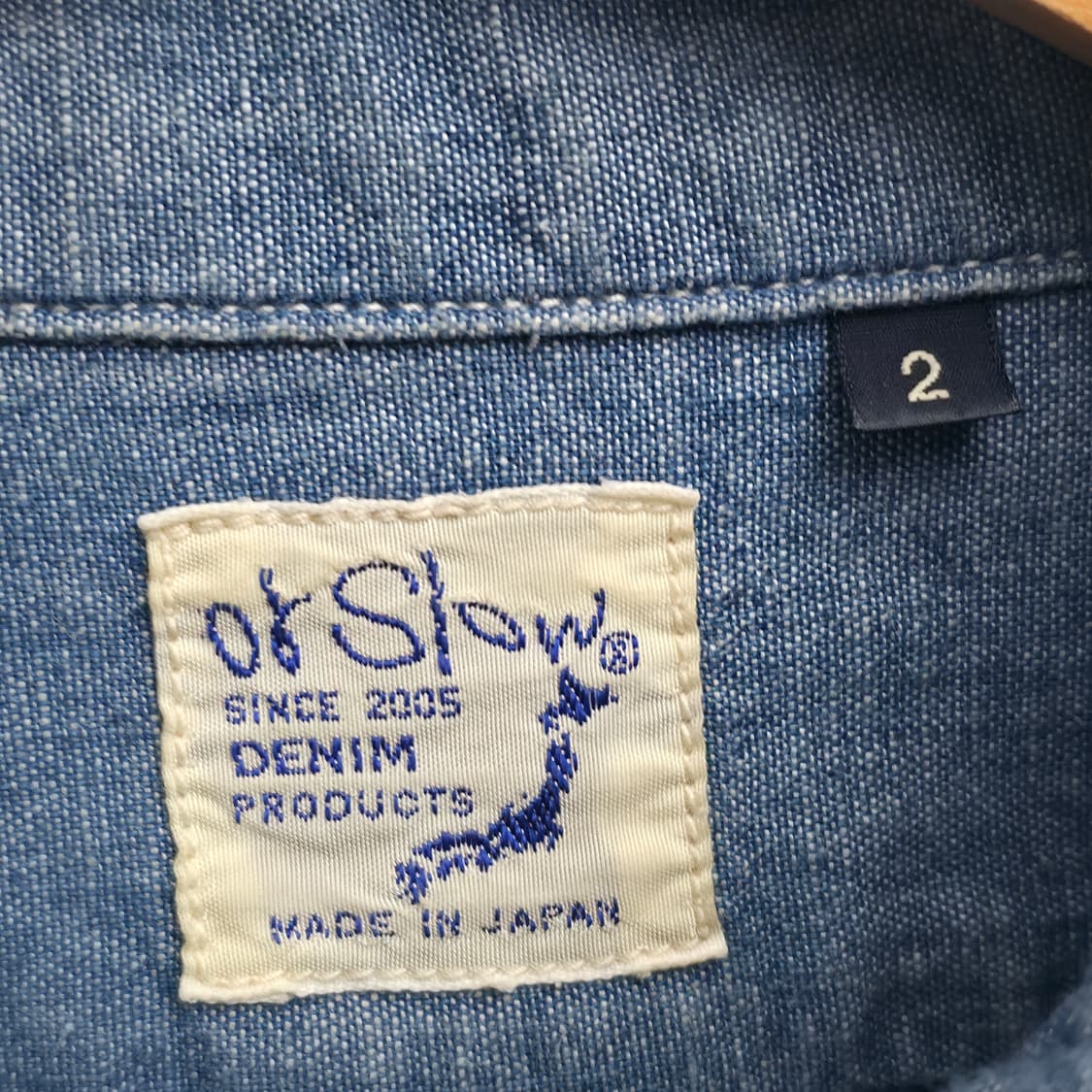 [2,M] 오어슬로우 버튼 다운 샴브레이 셔츠 상품이미지5