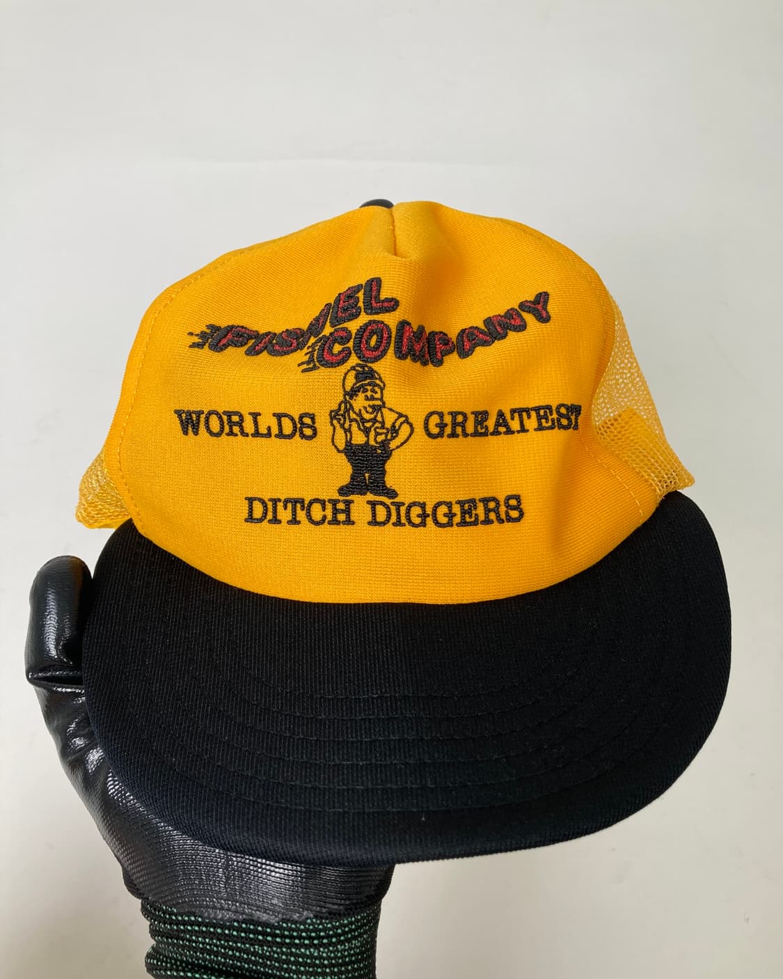 80s Trucker Hat (yellow/black) 상품이미지1