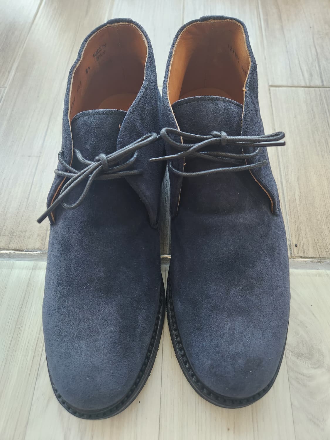 버윅 369 스웨이드 처카부츠 네이비 (275) 상품이미지2