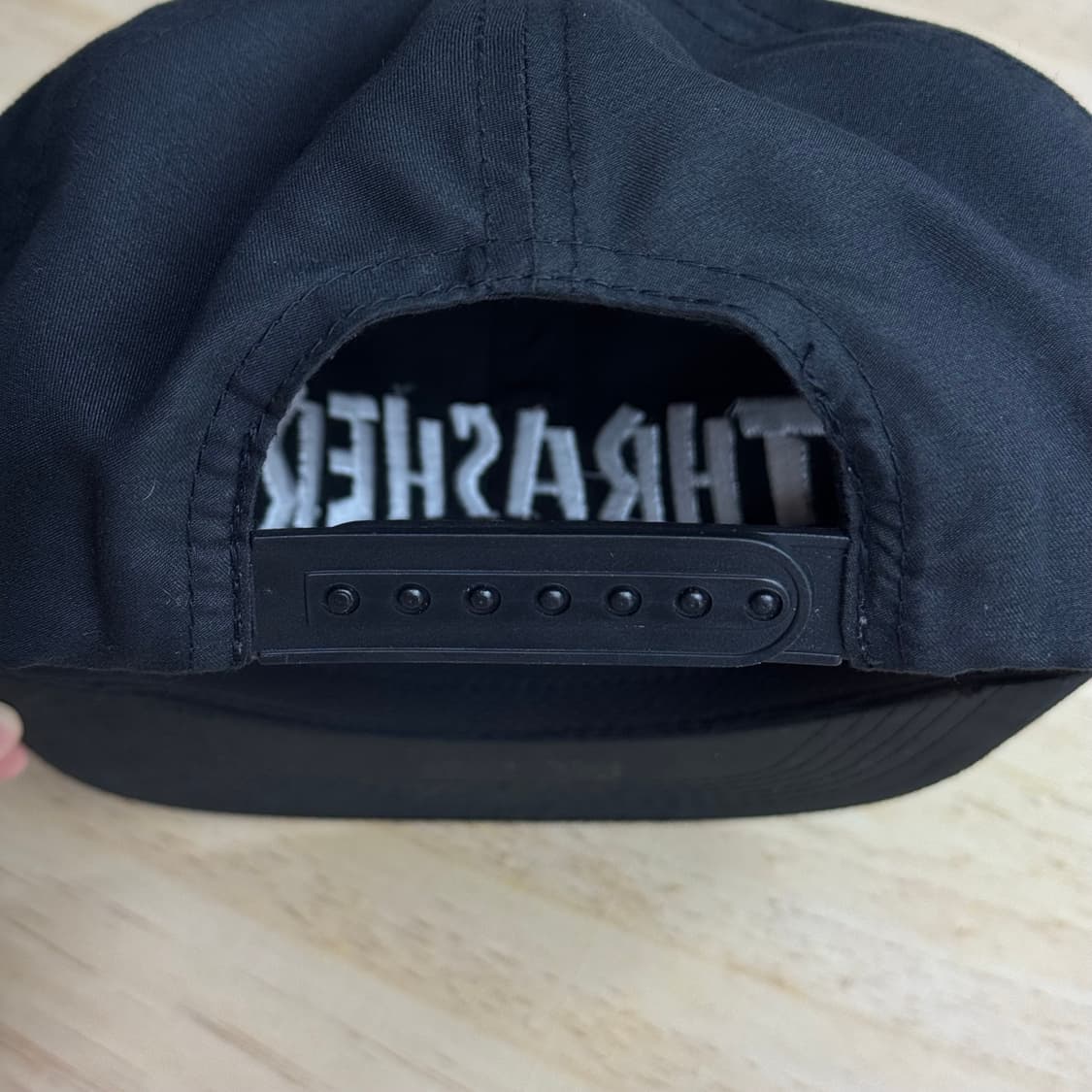 트레셔 Thrasher 로프 트러커캡 블랙 상품이미지4