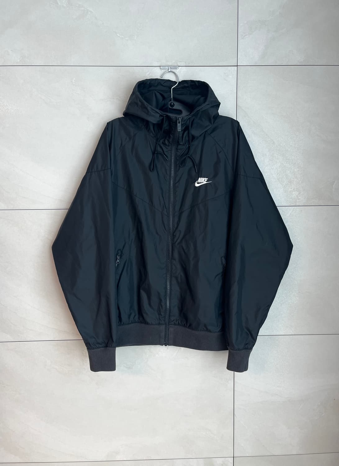 나이키 윈드러너 바람막이 블랙 [L]  상품이미지1