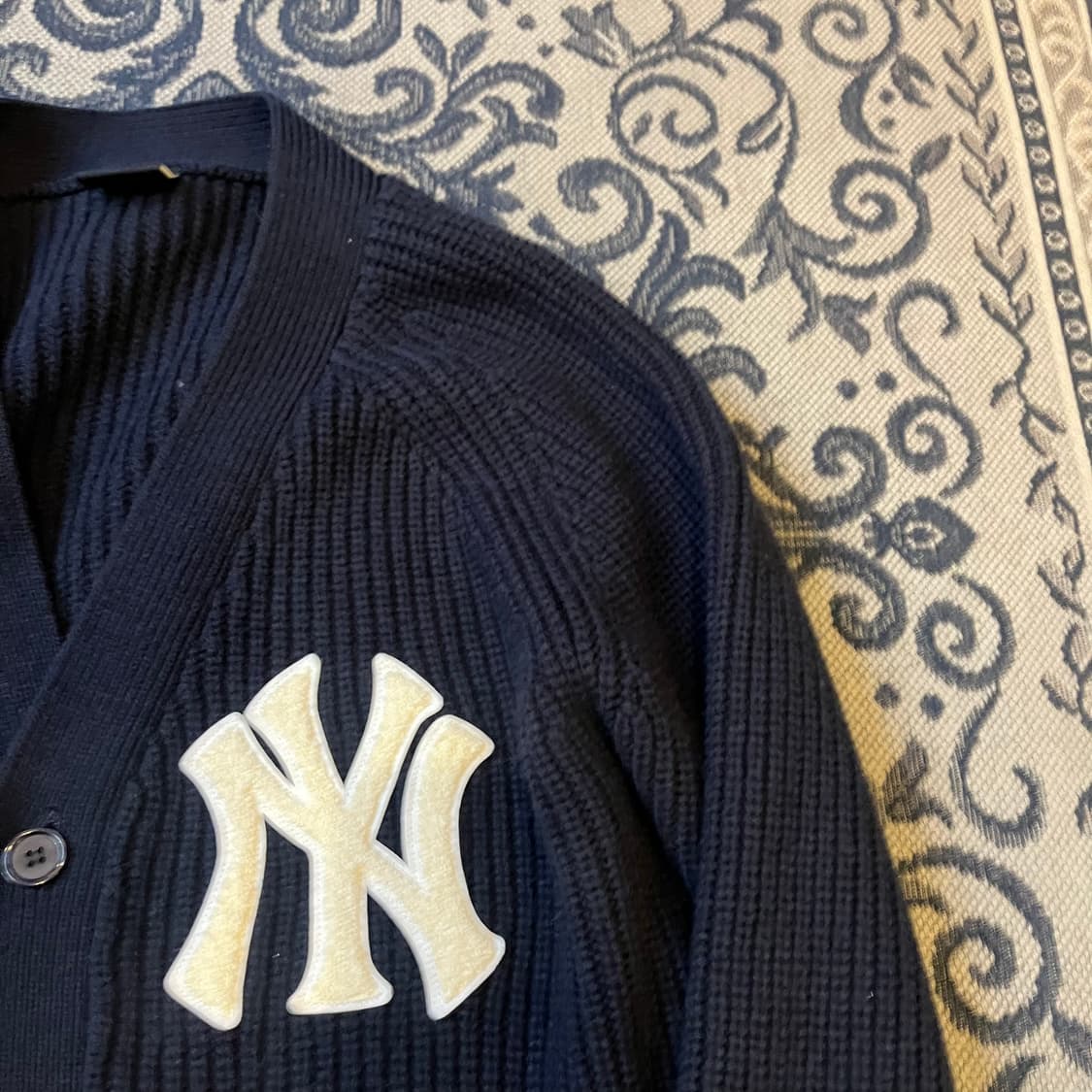 뉴에라 뉴욕양키스 니트 가디건/W2293 상품이미지2