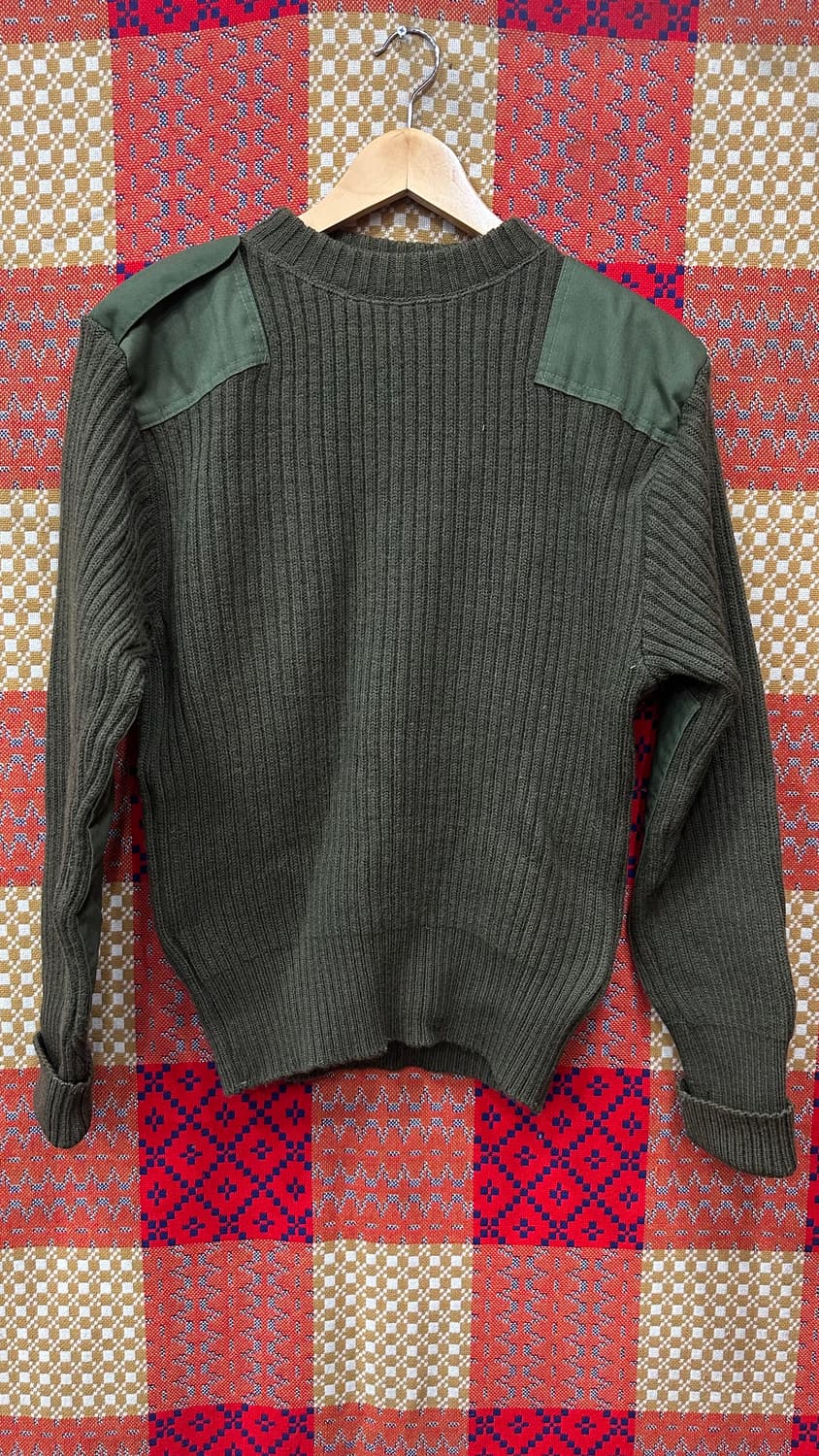 미군 코만도 울 스웨터 (OD) 오리지날  40사이즈 100  상품이미지1