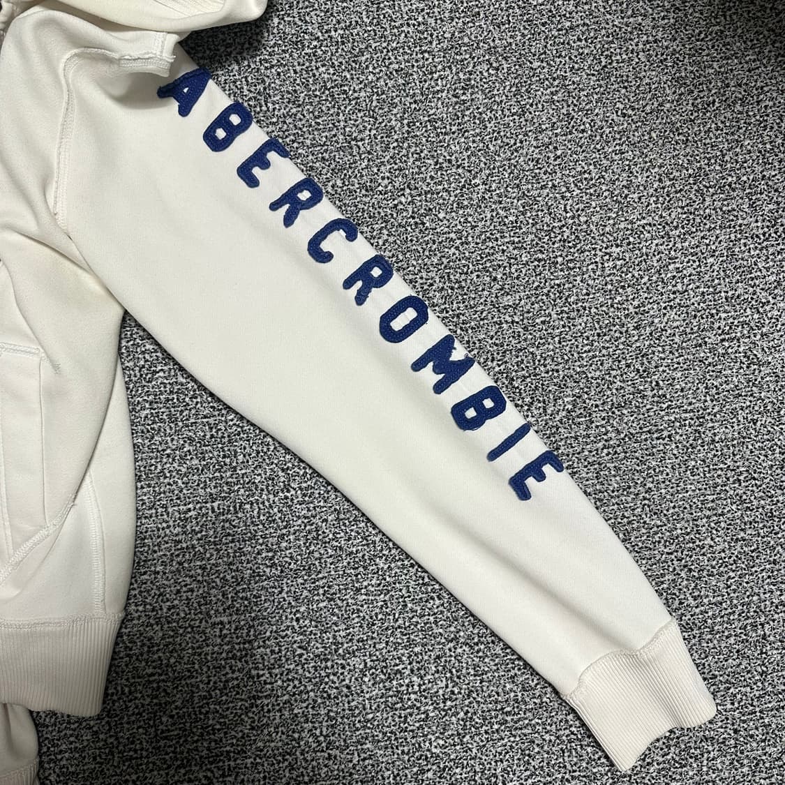 (L추천) 아베크롬비 화이트 후드집업 상품이미지4