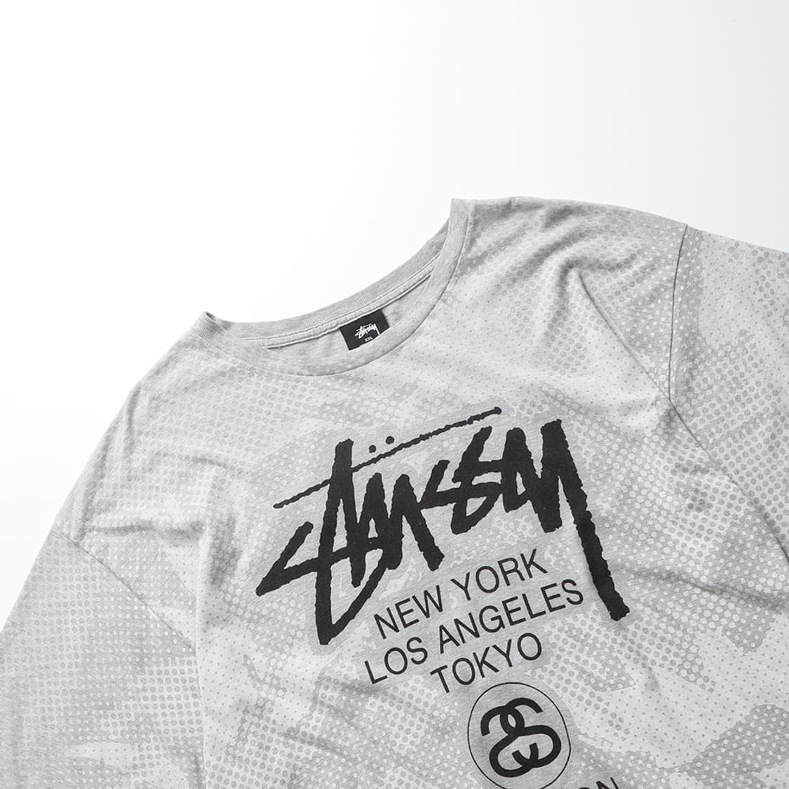STUSSY Dot Camo World Tour Tee 상품이미지6