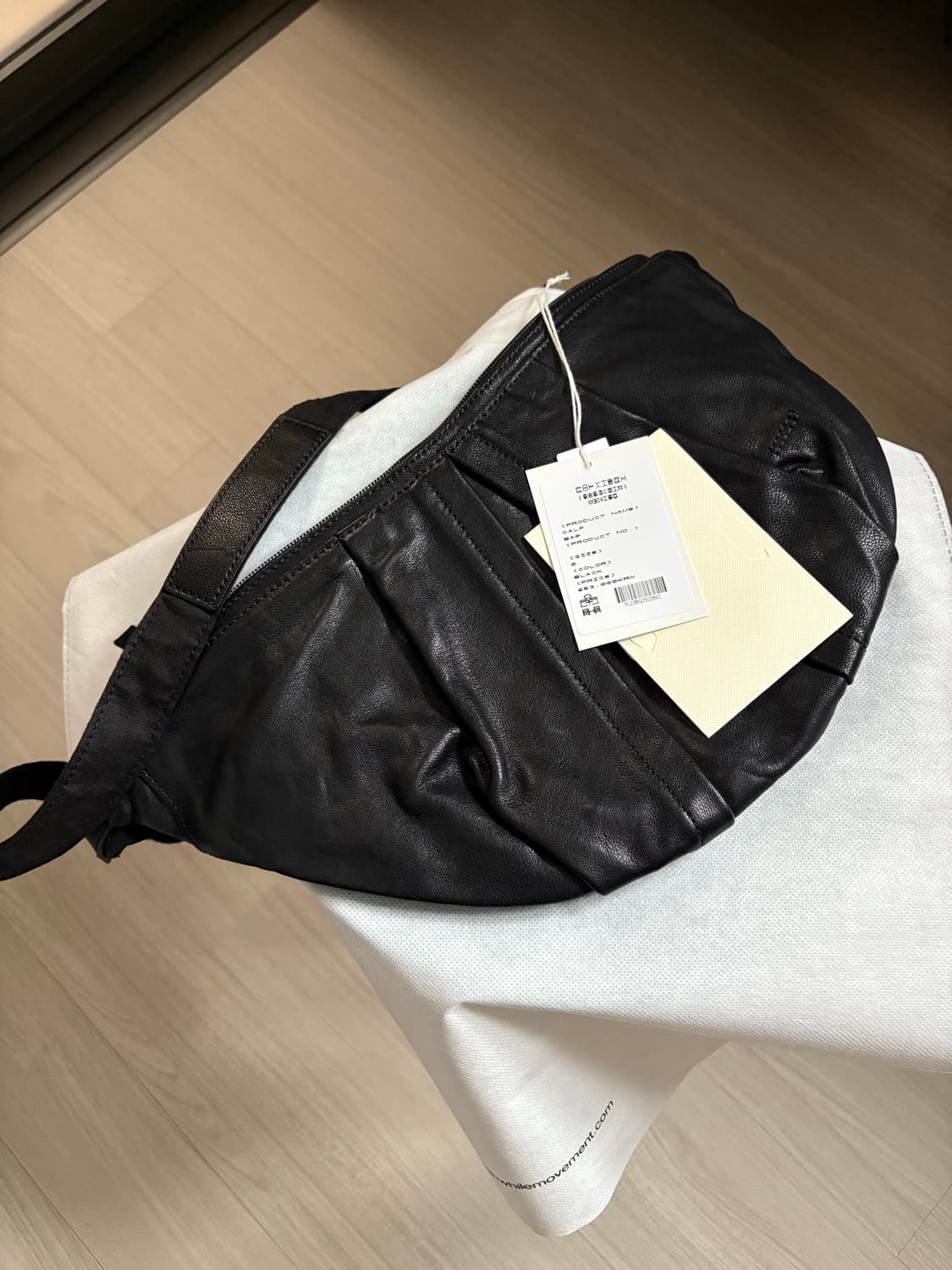 폴리테루 램스킨 레더 카프백 (새상품) 상품이미지2