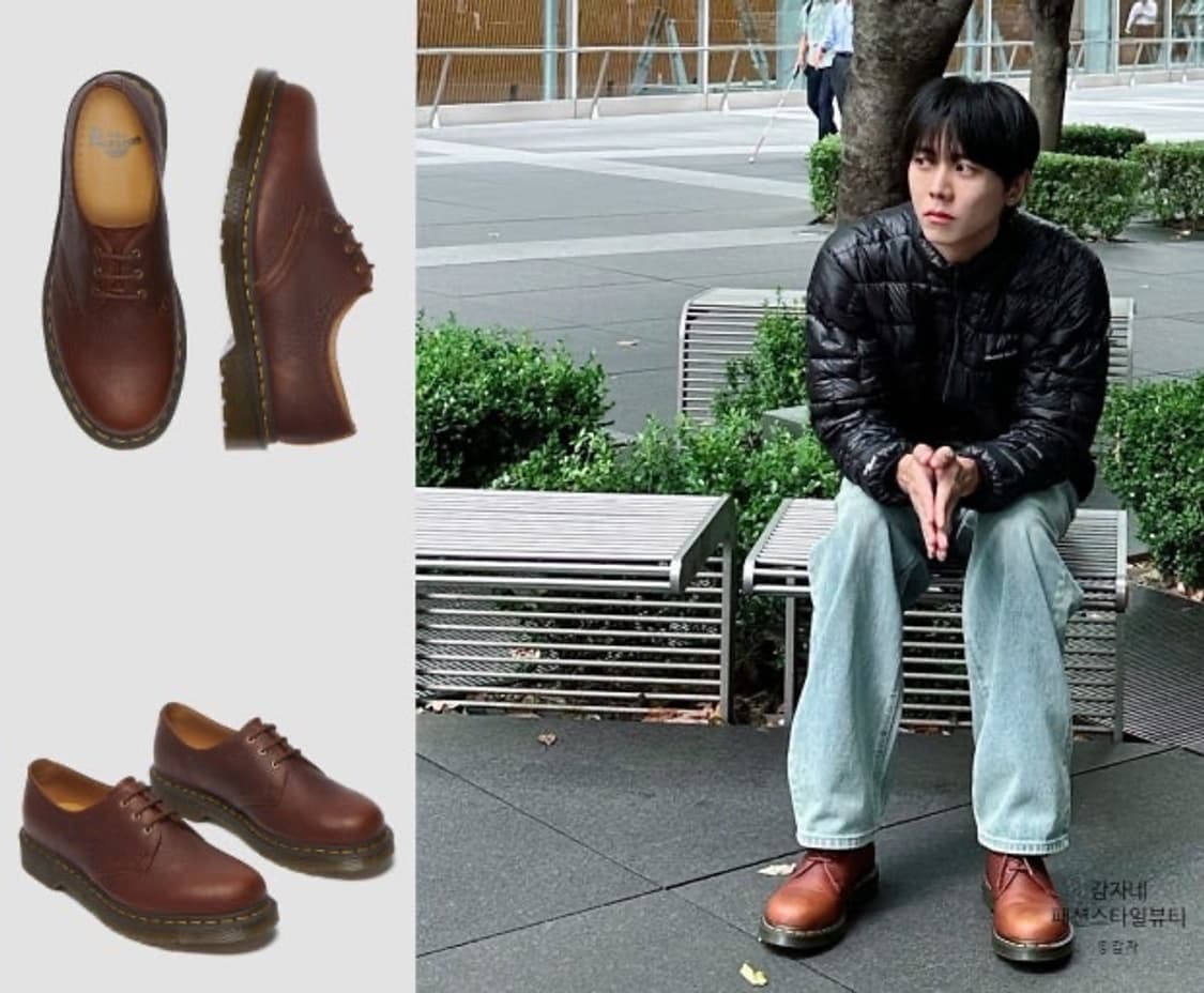 [uk6/250] 닥터마틴 1461 앰버서더 캐슈 브라운 상품이미지6