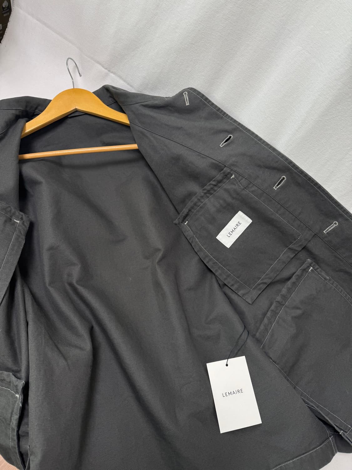 르메르 코튼 린넨 블렌드 필드 자켓 48 상품이미지7