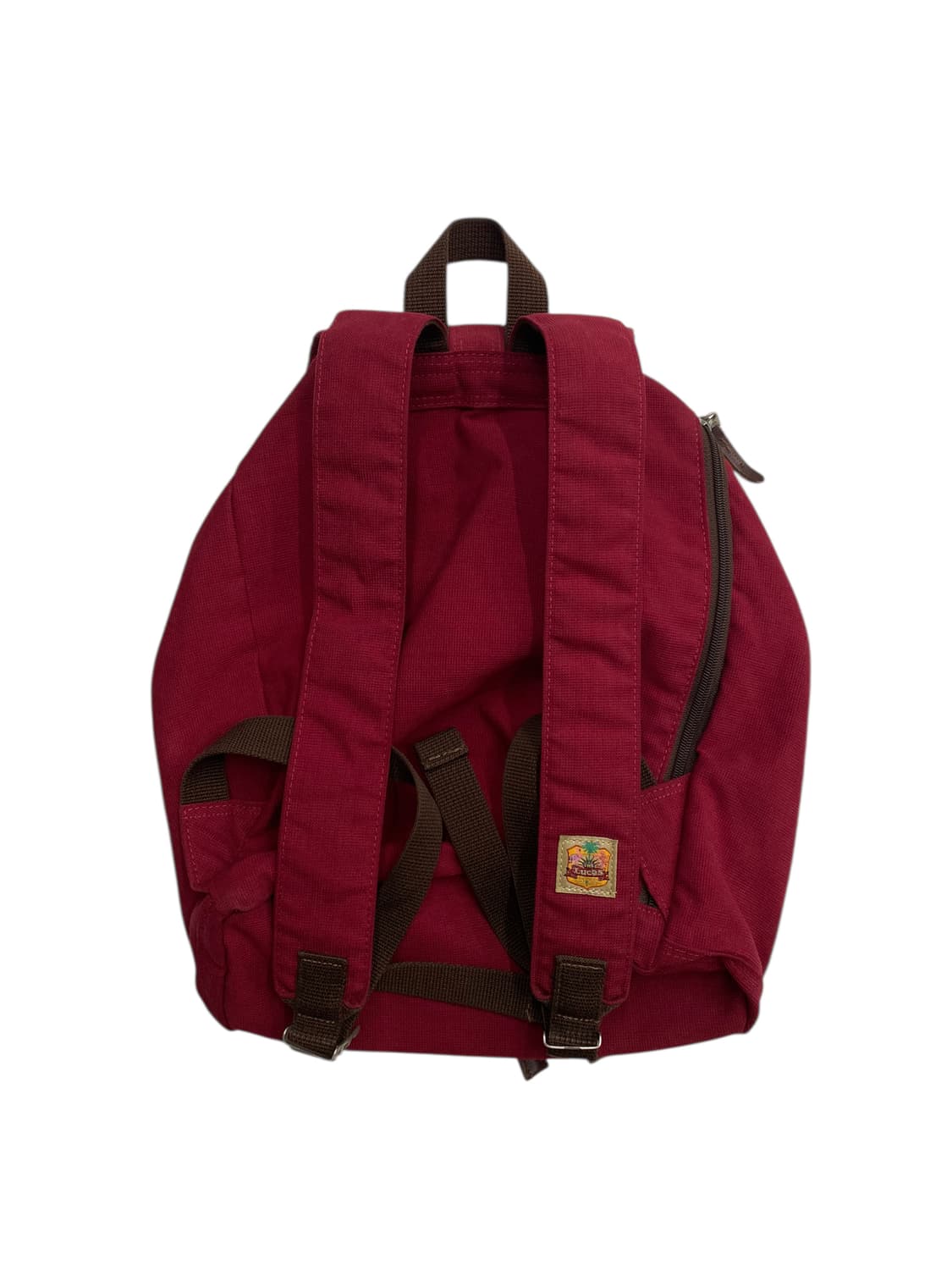 루카스 y2k 코듀로이 와인백팩 상품이미지2