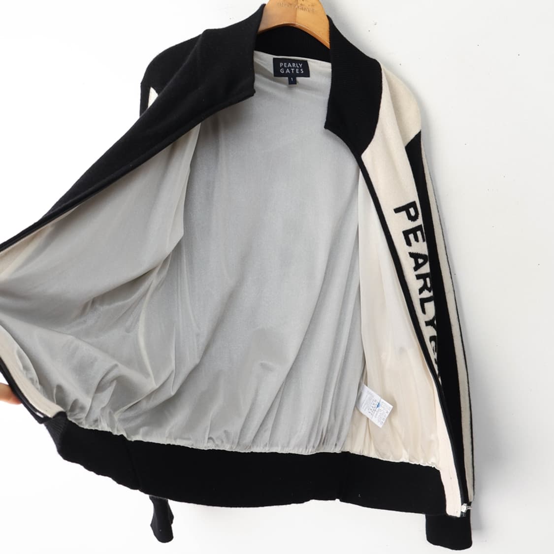 55/파리게이츠 캐시미어100 방풍 니트 집업 자켓 상품이미지5