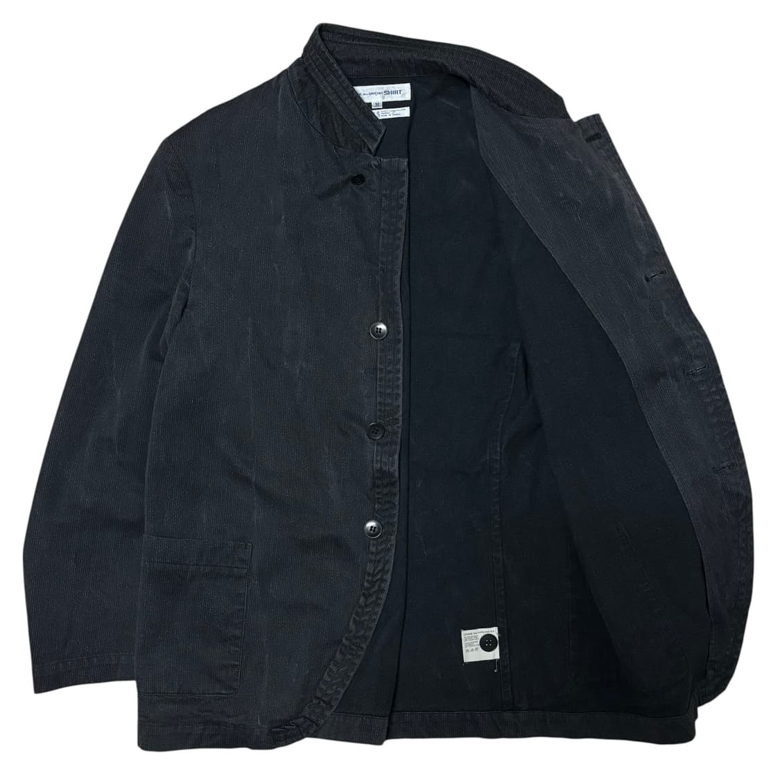 [M] 90‘s 꼼데가르송 셔츠 3버튼 재킷 상품이미지5