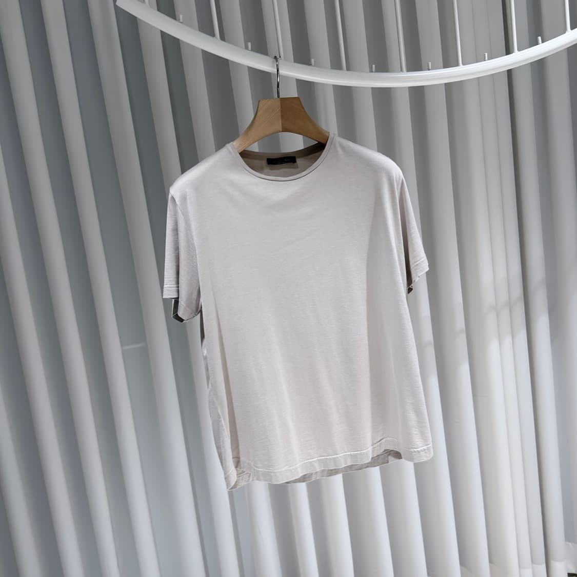 (A+/L) / 로로피아나 실크 코튼 크루넥 반팔 티셔츠 상품이미지3