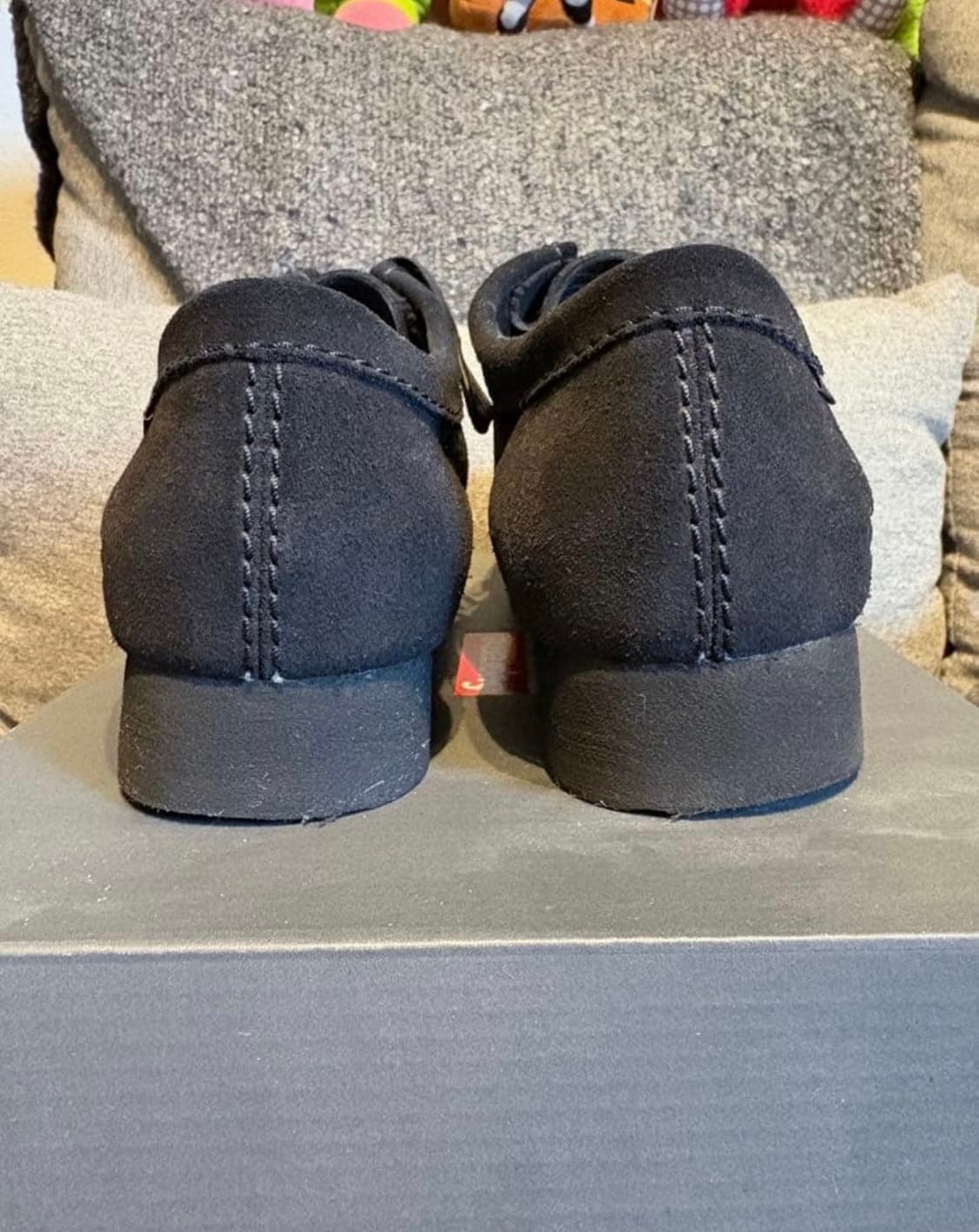 클락스 x 슈프림 왈라비 고어텍스 블랙 상품이미지6