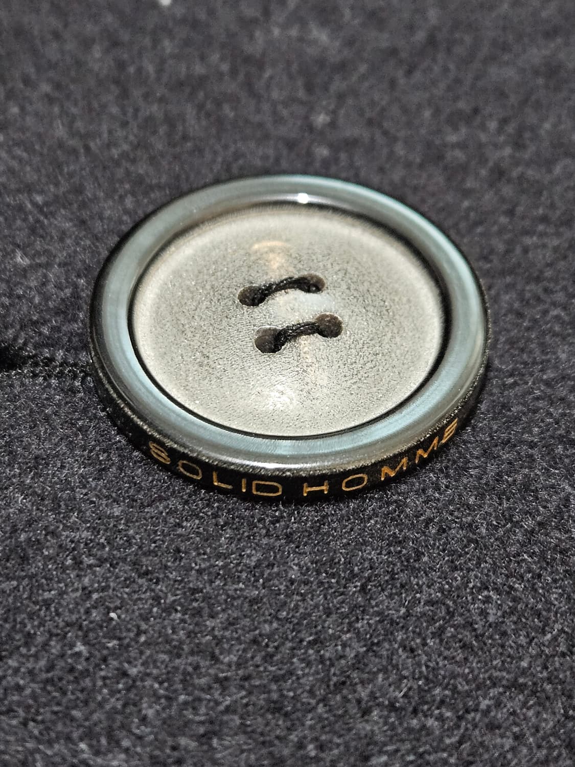 솔리드옴므 18fw 하프코트 피코트 헤비 울 나일론 코트자켓 48 상품이미지7