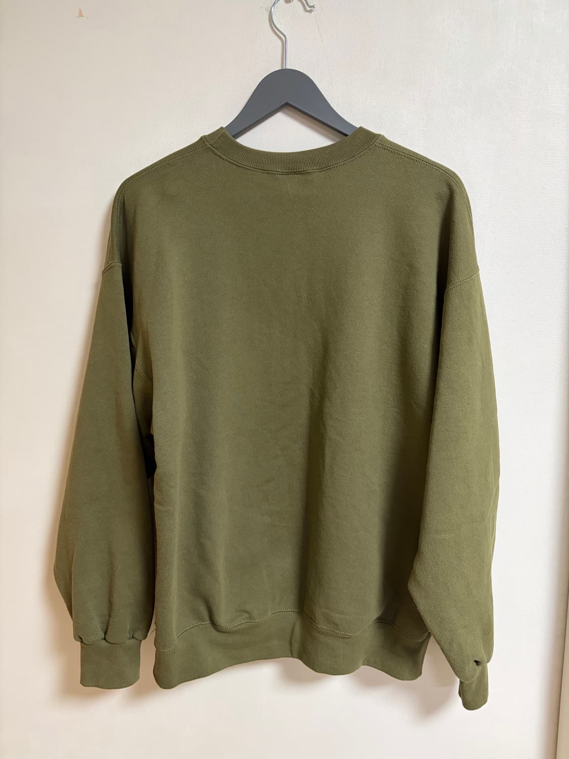 [L]USMC 미군 맨투맨 카키 상품이미지2