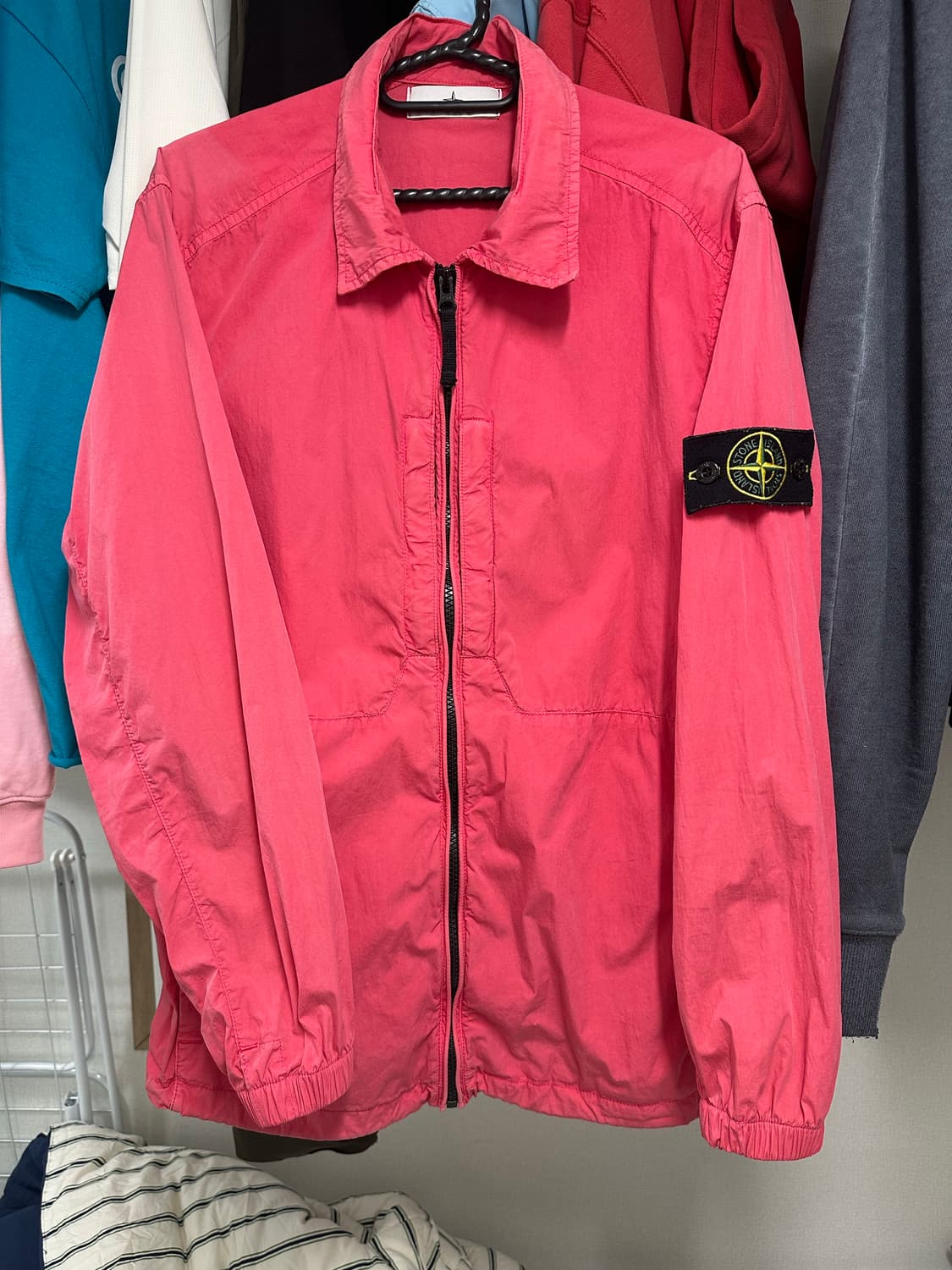 스톤아일랜드 올드이펙트 바람막이 상품이미지1