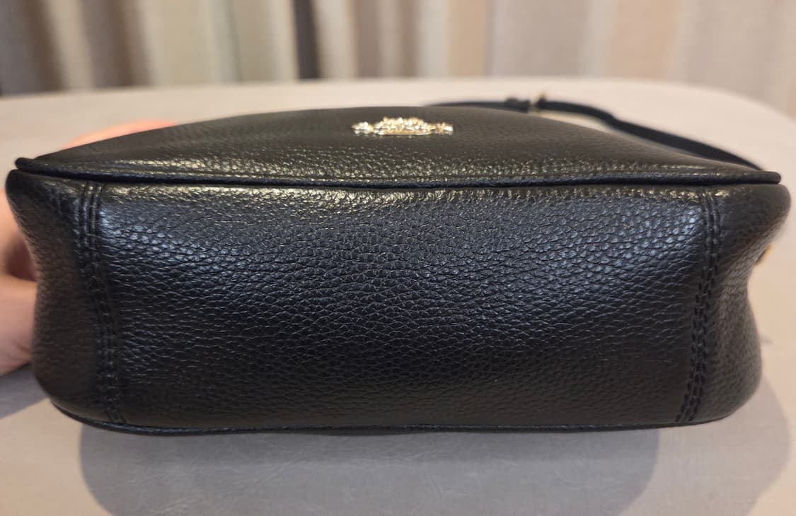 코치 블랙 카메라백 크로스백 상품이미지5