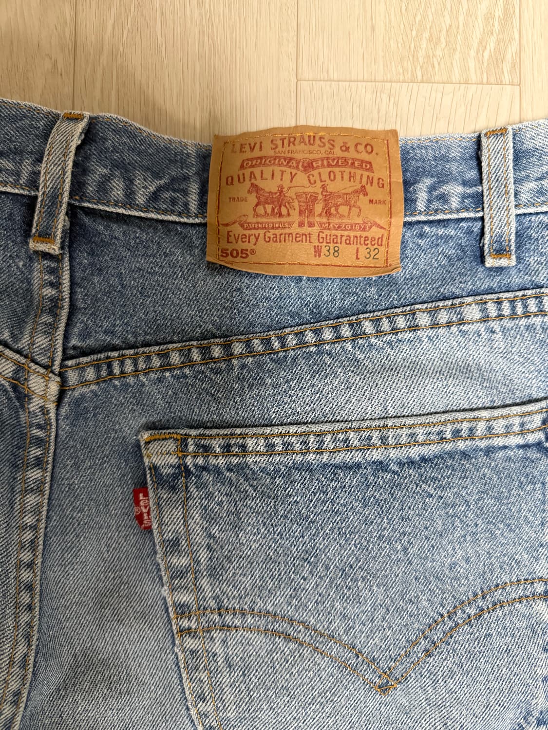 [38x32] 빈티지 리바이스 505 (미국) 상품이미지8