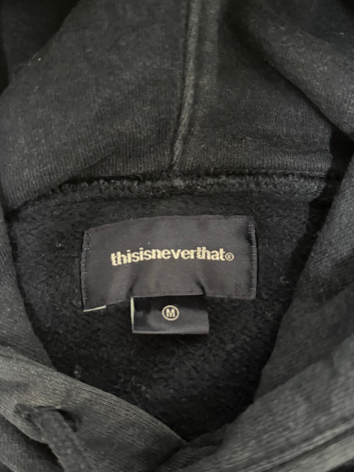 디스이즈네버뎃 후드티 네이비 m 상품이미지2