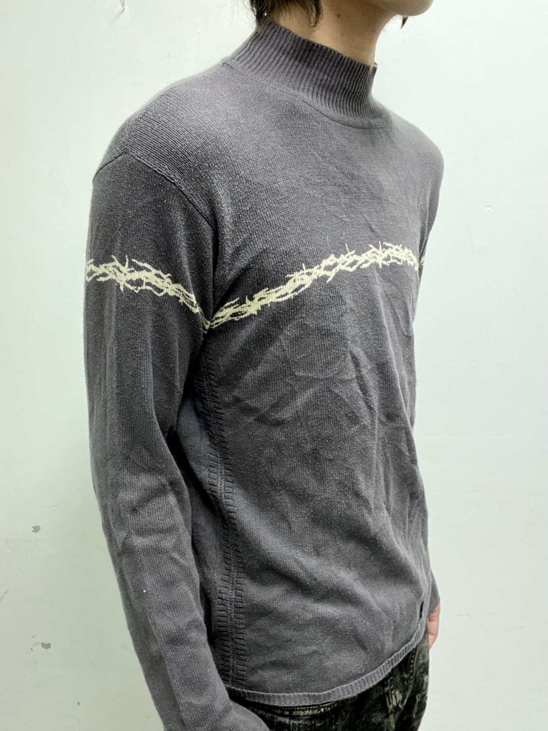 [Nicole Club For Men]thorn Print Sleeve 상품이미지6