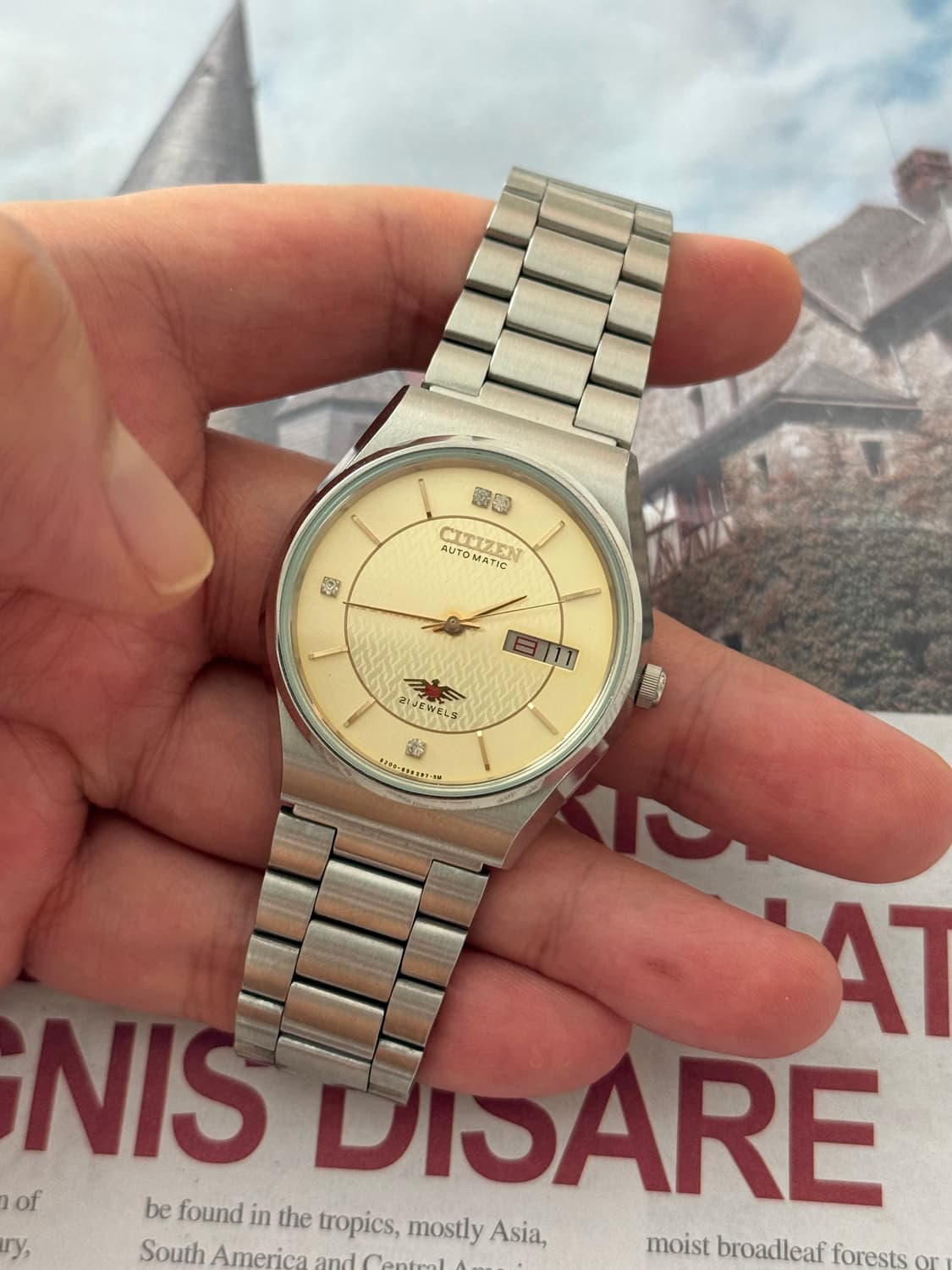 Citizen 시티즌 이글 오토매틱 데이-데이트 상품이미지3