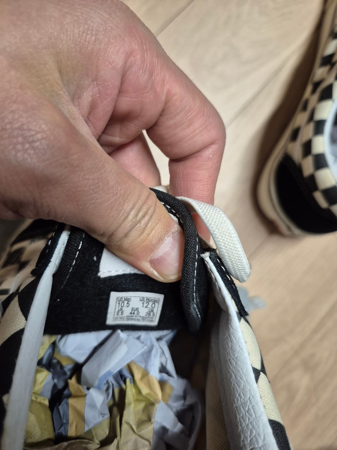 반스 올드스쿨 36 DX 애너하임 팩토리 체커보드 상품이미지5