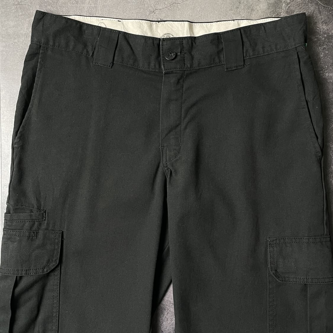 DICKIES 디키즈 빈티지 블랙 카고 워크 팬츠 A01074 상품이미지2