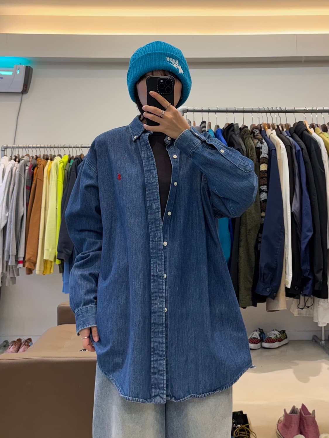 폴로 랄프로렌 데님 셔츠 상품이미지7