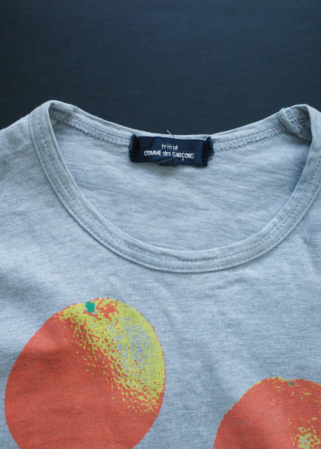 꼼데가르송 트리콧 귤 티셔츠 상품이미지3