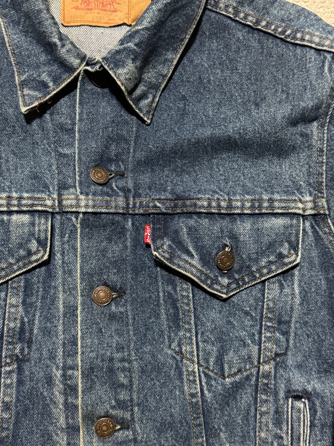 90s USA 리바이스 70506 타입3 데님자켓 40 상품이미지4