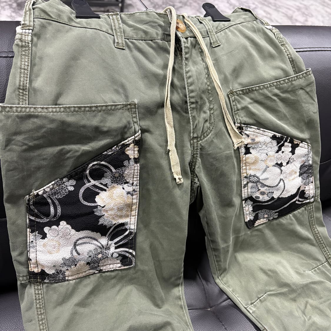 Masayu 마사유 카라쿠리맛 오리엔탈 디테일 자수 팬츠 상품이미지3