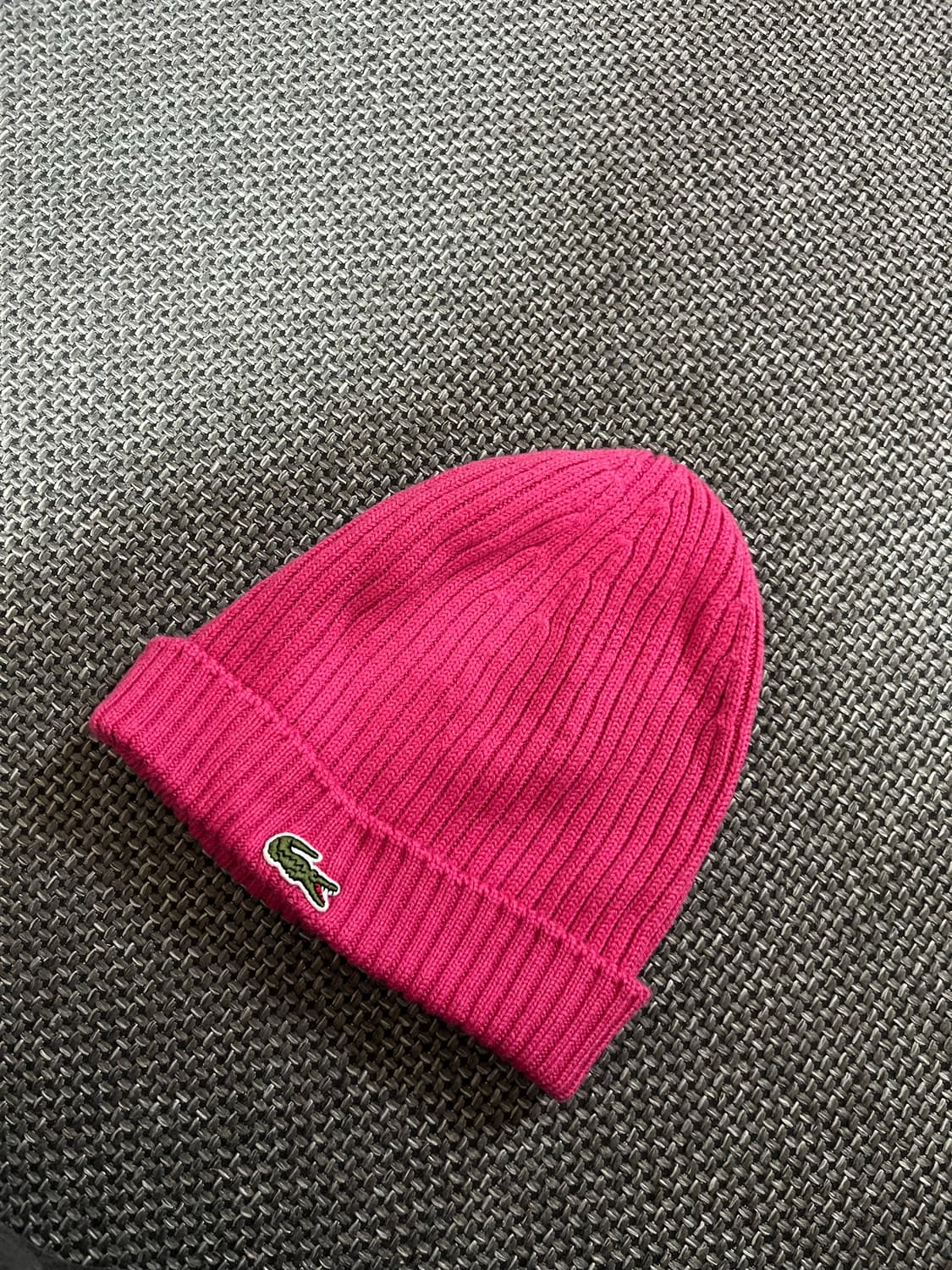 라코스테 핑크 비니  상품이미지1