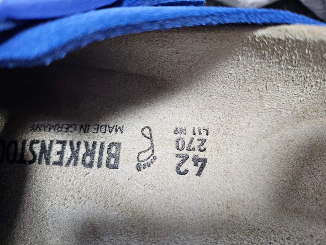 버켄스탁 보스턴 울트라블루 270 상품이미지6