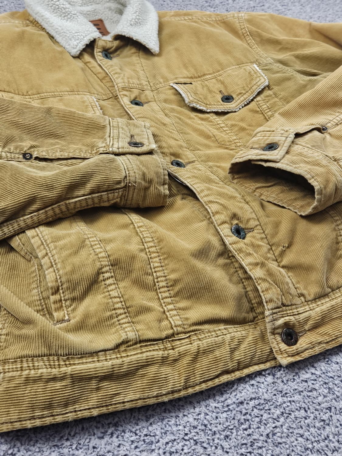 폴로진스컴퍼니 코듀로이 쉐르파 트러커 자켓 (상세설명참조) / 10305 상품이미지8