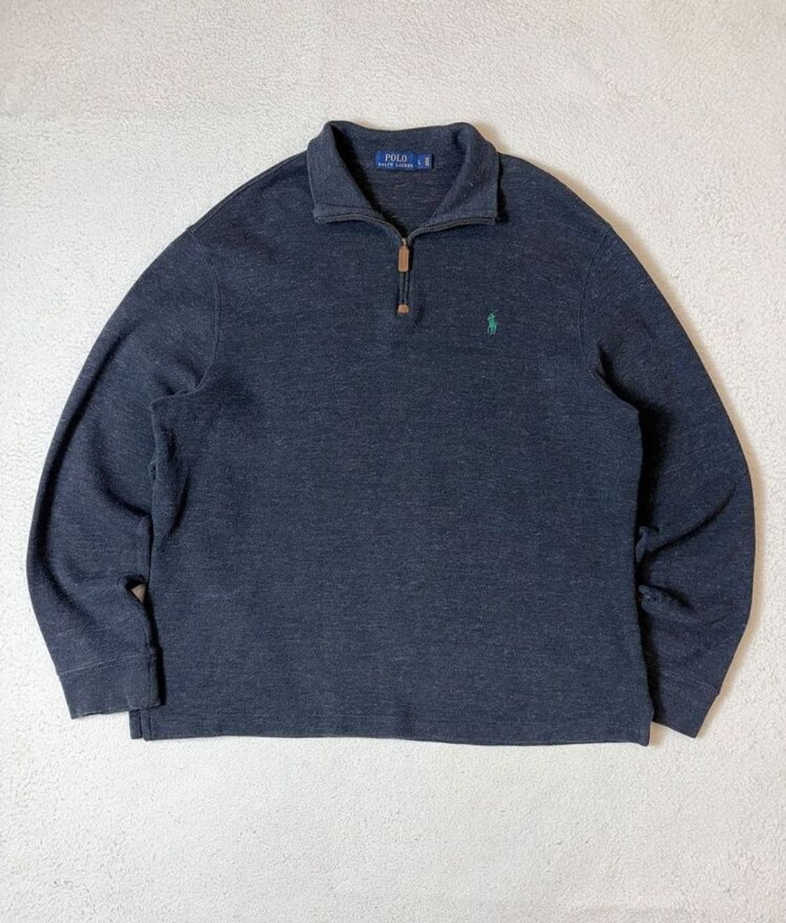 폴로 랄프로렌 베이직 하프 반집업 니트 PN9204 상품이미지1