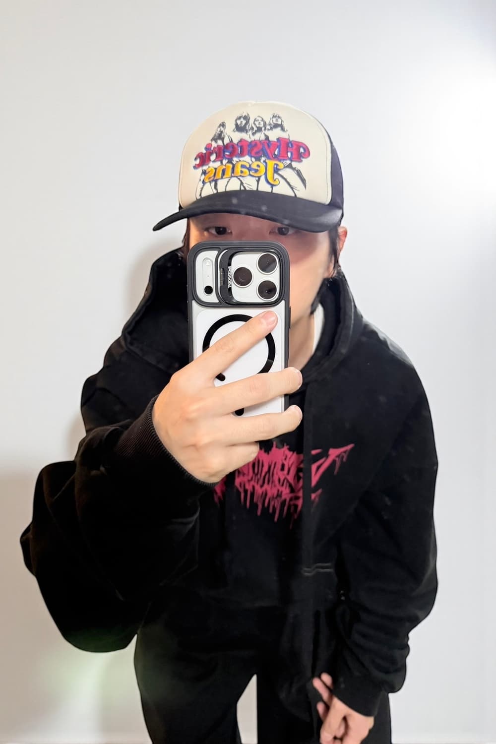 히스테릭글래머 진 자수 로고 매쉬 캡 상품이미지2