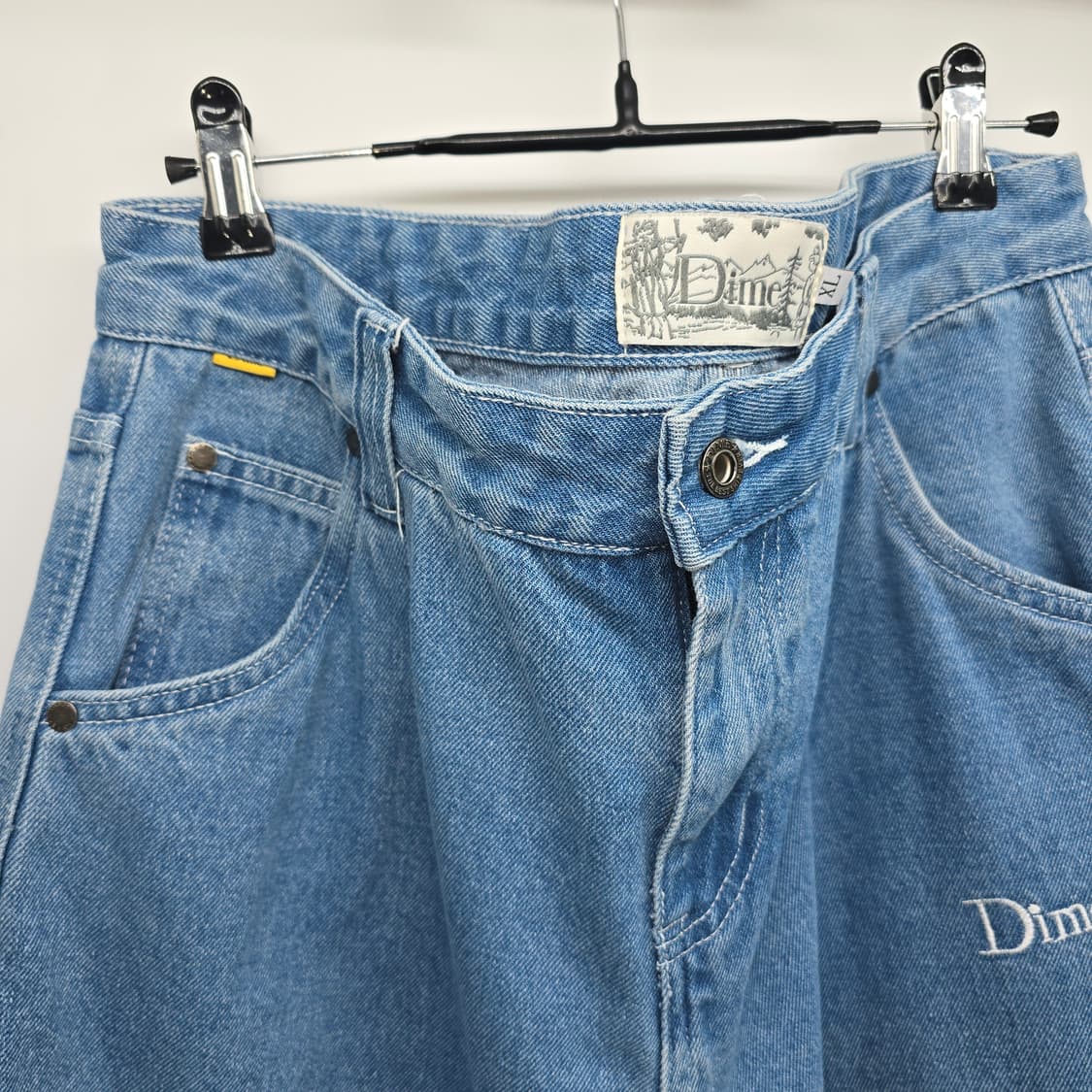 Dime 데님 팬츠 XL 루즈핏 스트릿 BAGGY 데님   상품이미지2