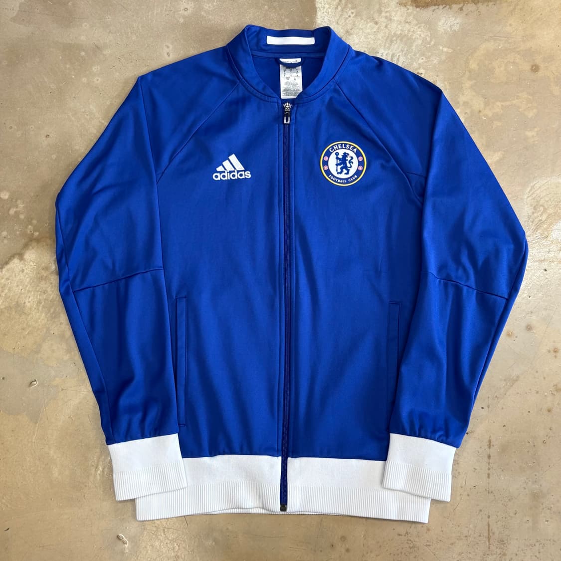 S 아디다스 첼시 빅로고 블루 트랙탑 상품이미지2