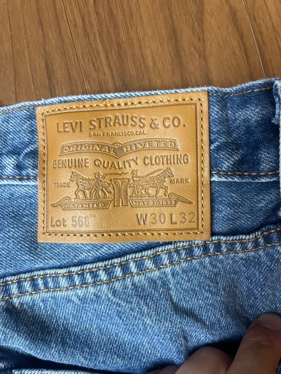 리바이스 프리미엄 568 상품이미지5