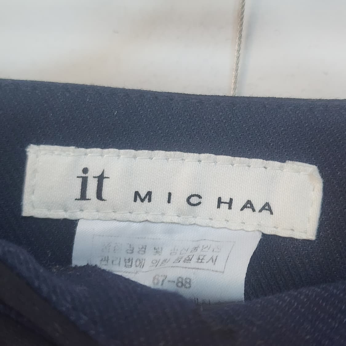 잇미샤 블랙 슬랙스 바지 상품이미지2