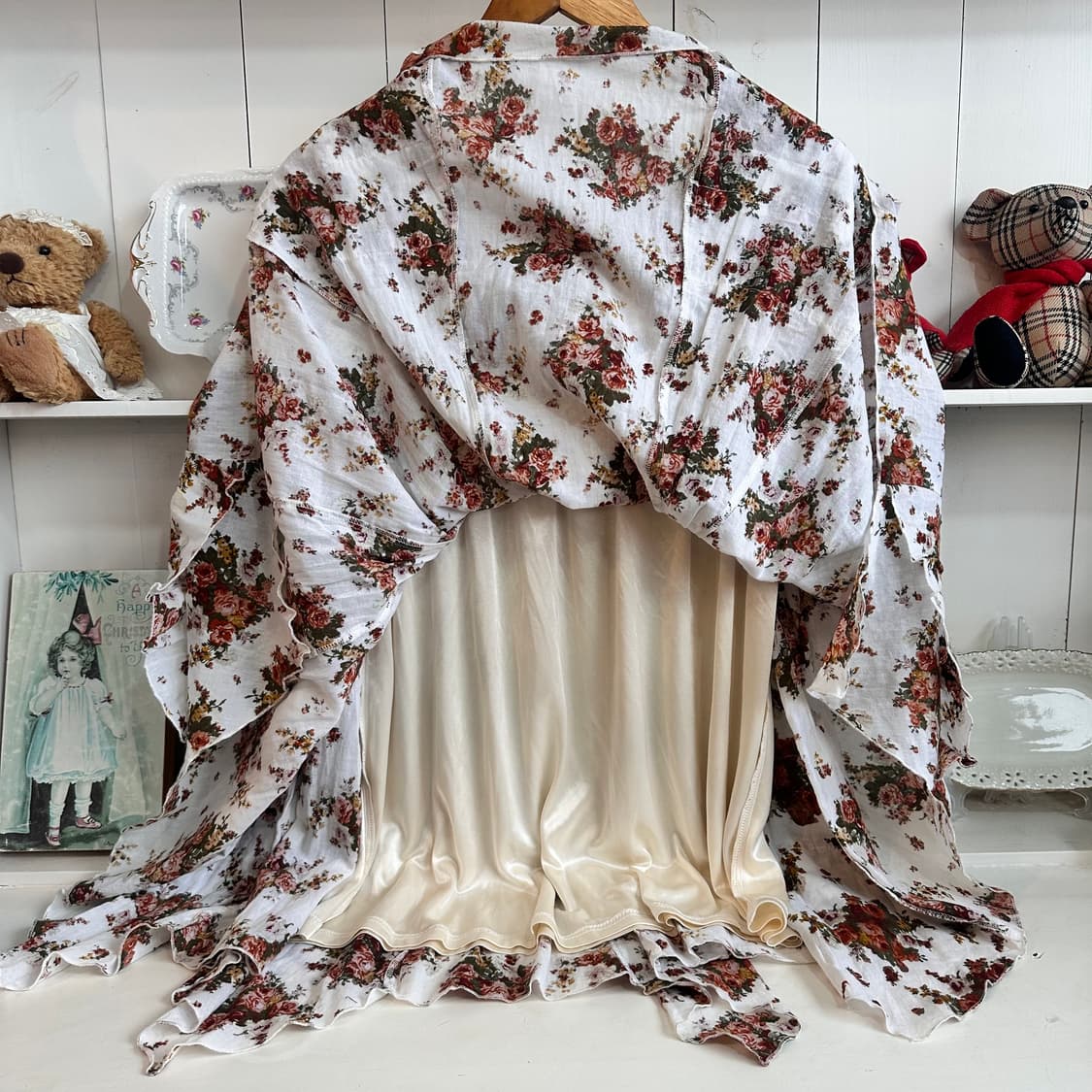 axes femme/액시즈팜 로즈 플라워러플 언발 스커트 상품이미지6