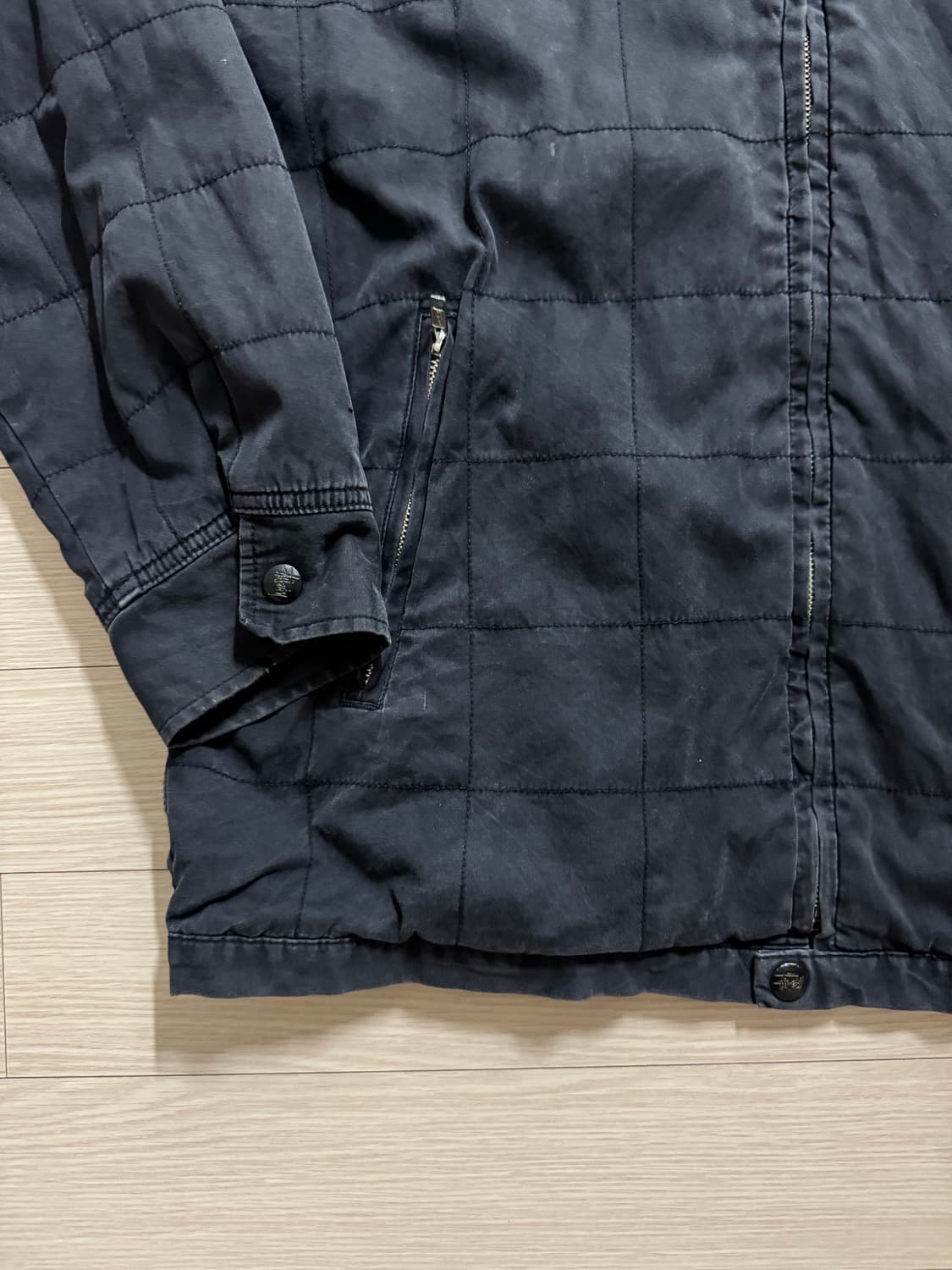 올드 스투시 코튼 블루종 상품이미지3