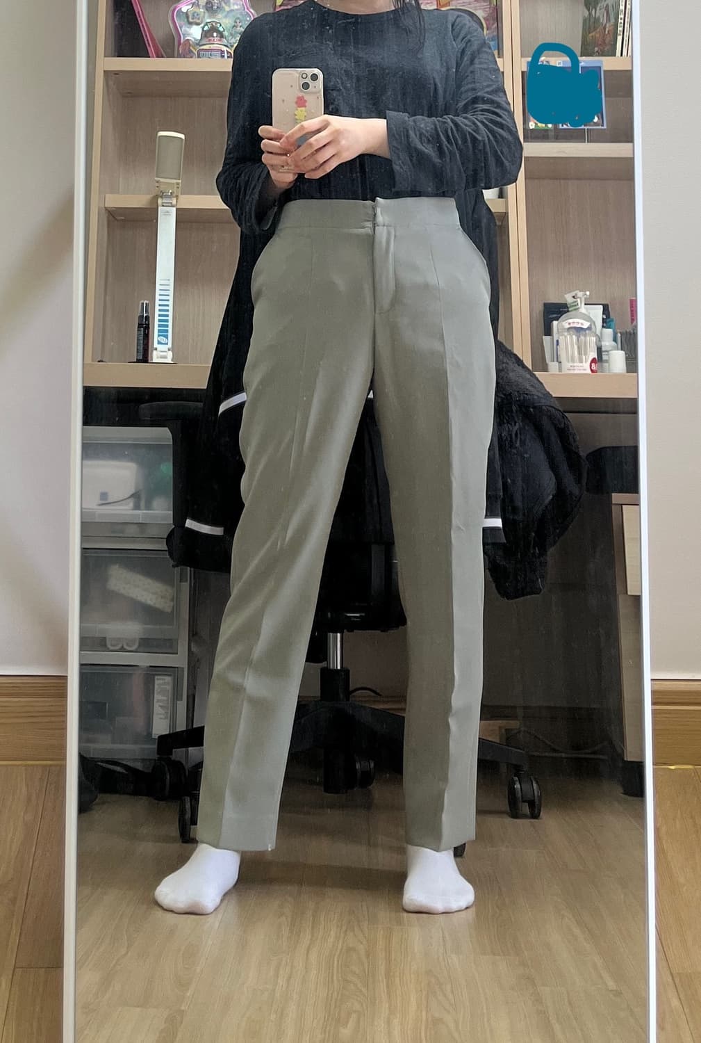 AK 앤클라인 네이비 슬랙스 (새상품) 상품이미지1