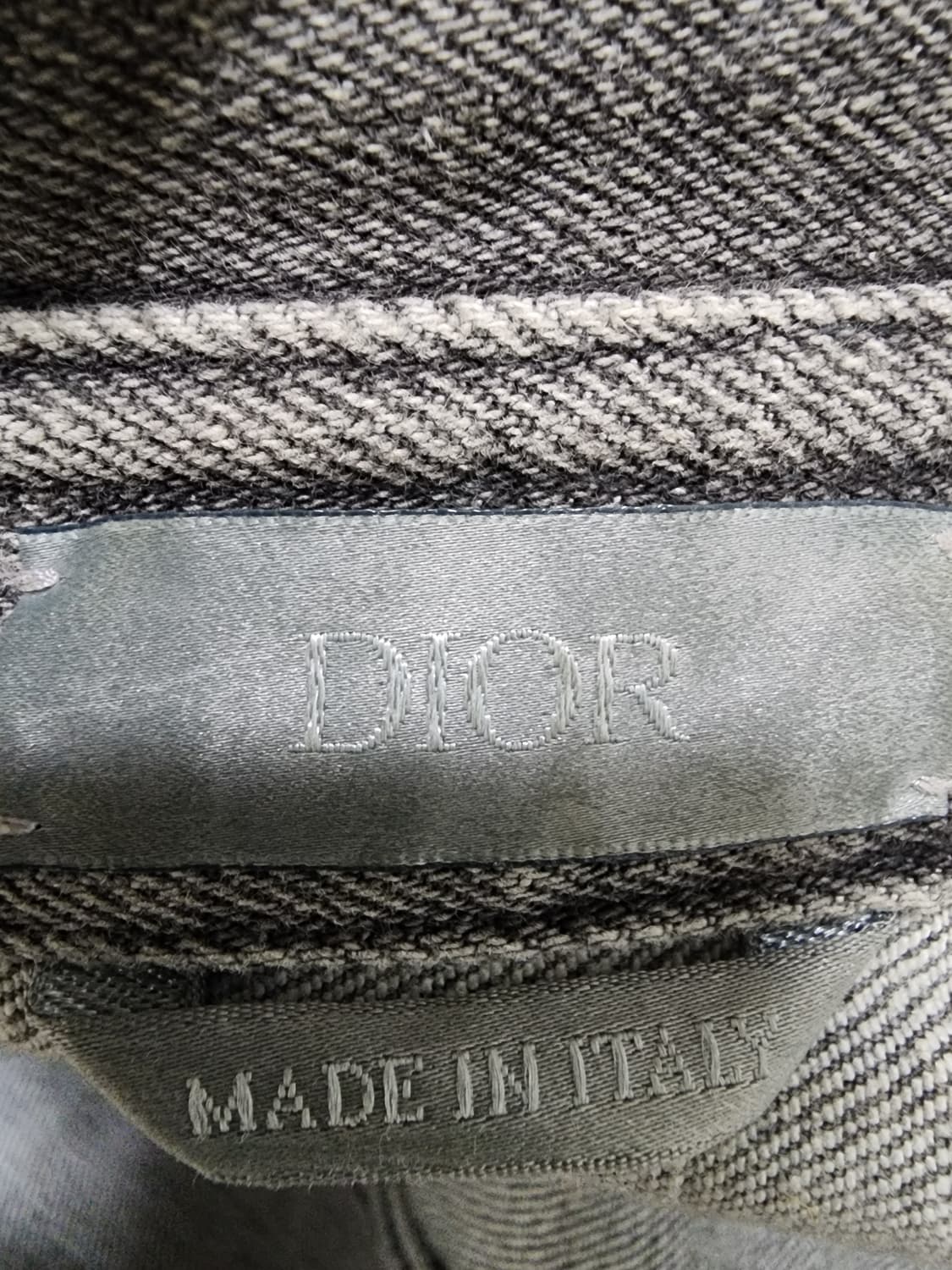 Christian Dior 데님 셔츠 회색 39 100-105사이즈 상품이미지4