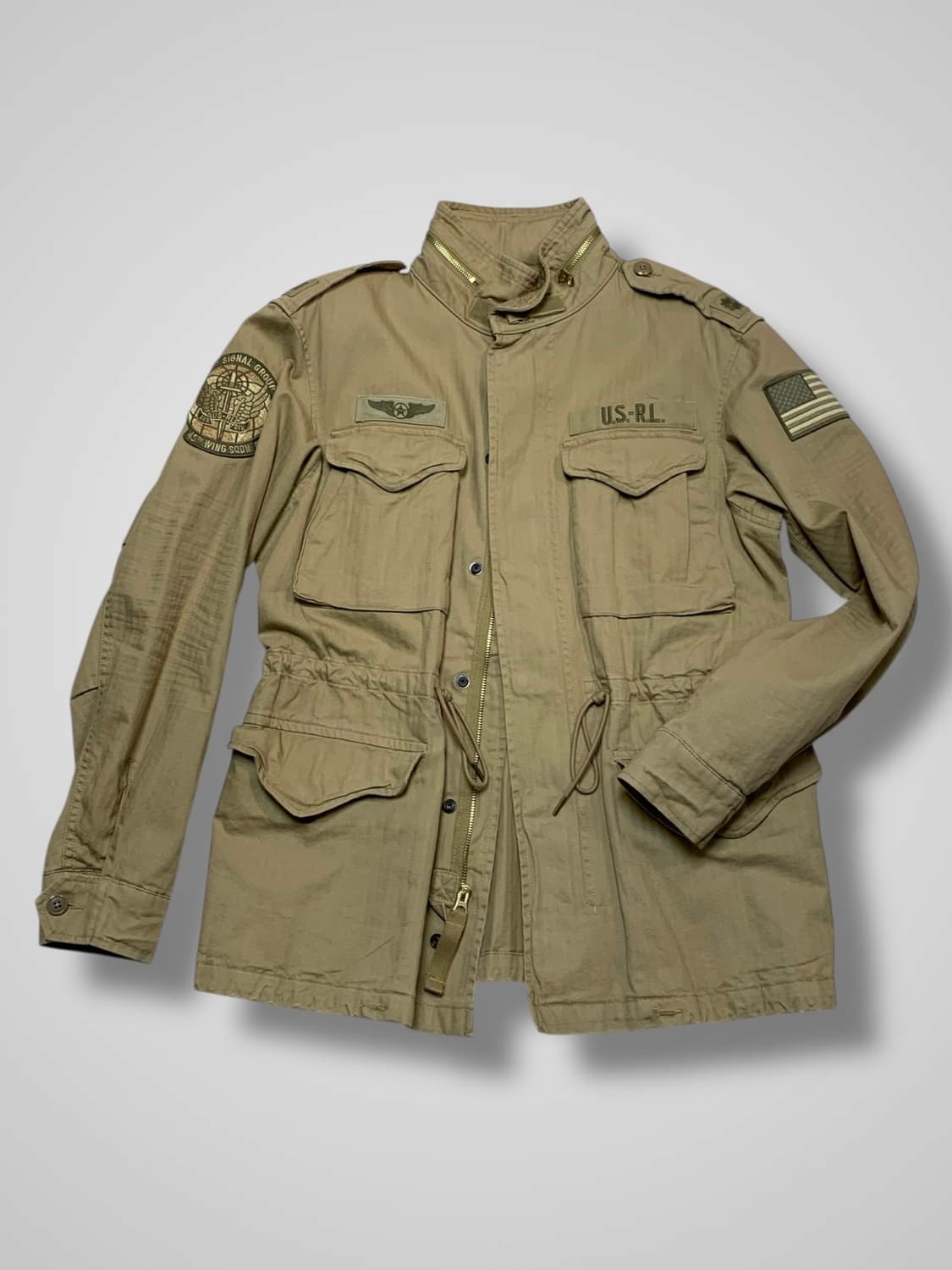 [M/QR제품]폴로 아이코닉 m65 소령자켓 상품이미지1