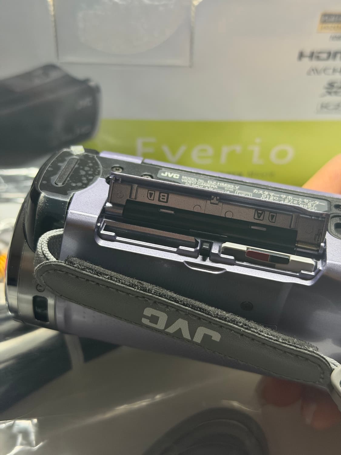 JVC GZ-HM33 연보라 캠코더 풀박 상품이미지4