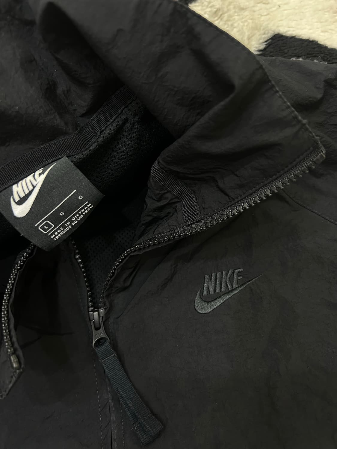[L]나이키 빅 스우시 바람막이/블랙 상품이미지5
