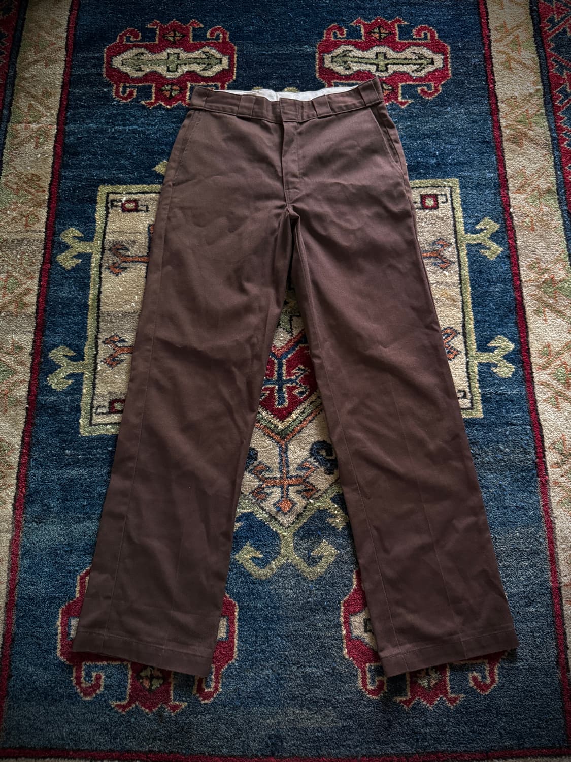 Dickies Straight fit brown work pants 상품이미지1