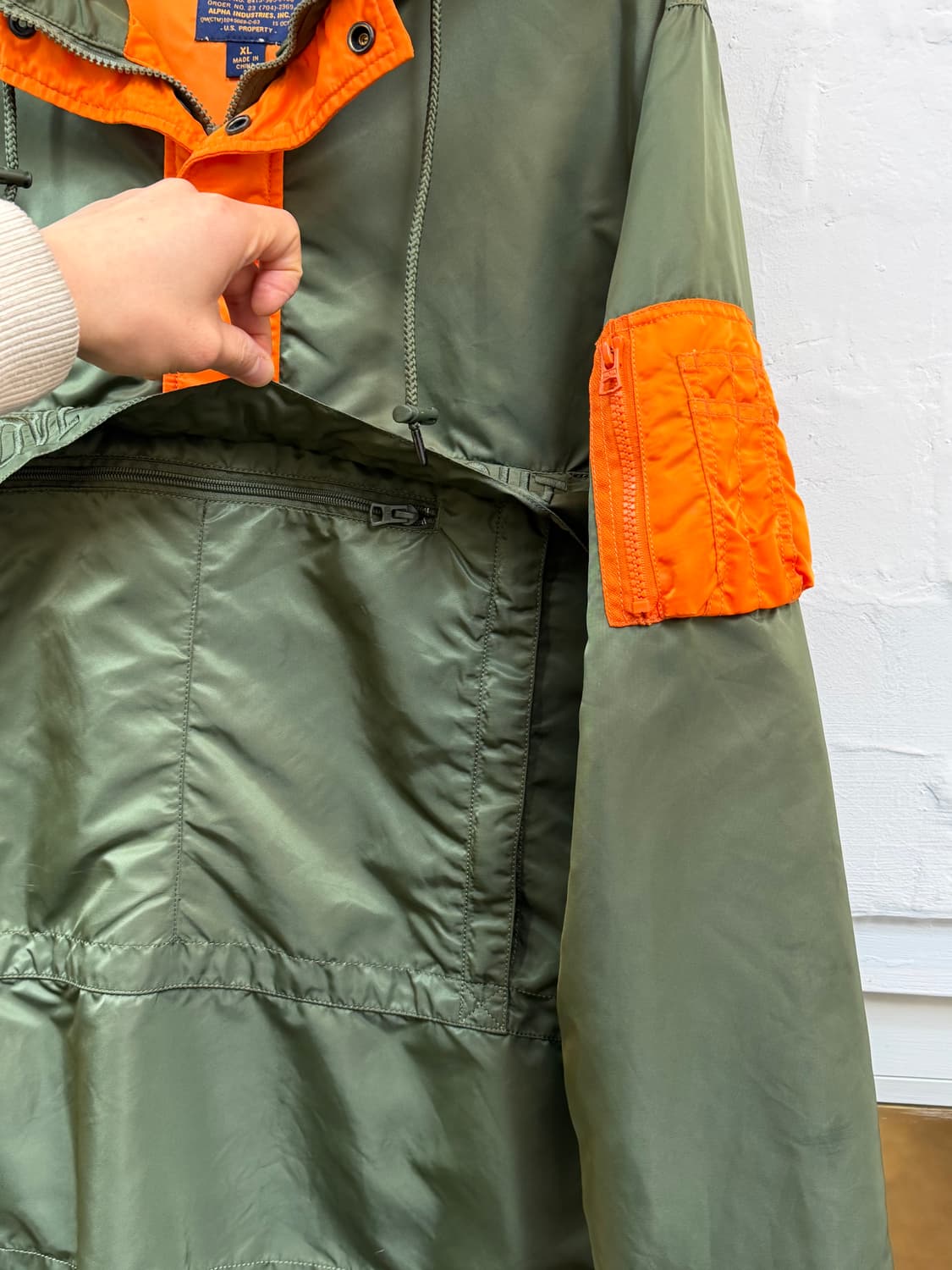 Alpha Industries 알파인더스트리 시패얼 아노락 XL 상품이미지3